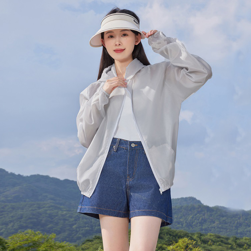 Reflective Running Jacket - Jaket wanita, mantel pelindung matahari anti