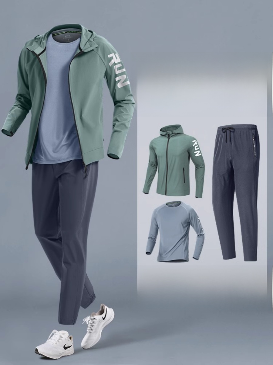 Running Gear For Winter - Aymelon Setelan Lari Pagi Pria untuk