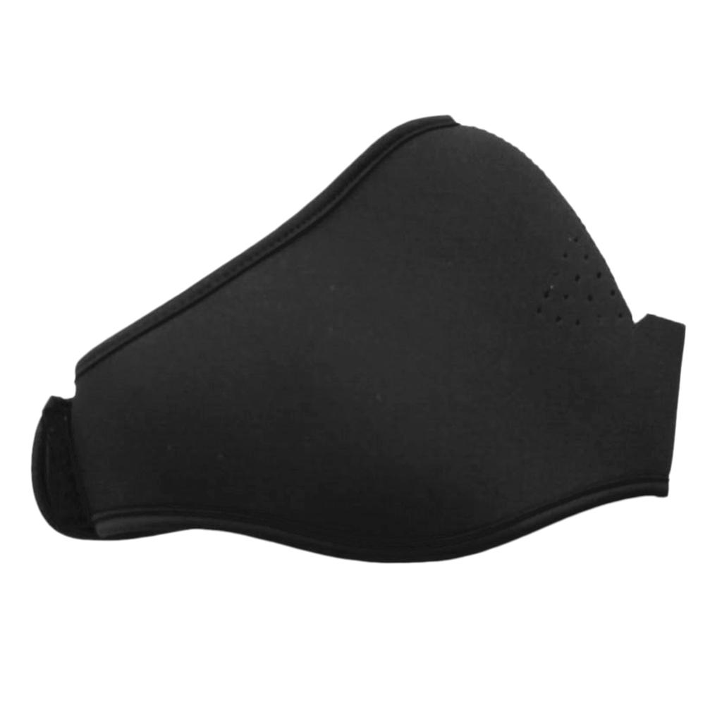 Running Gear For Winter - Masker Setengah Wajah Neoprene untuk Ski,