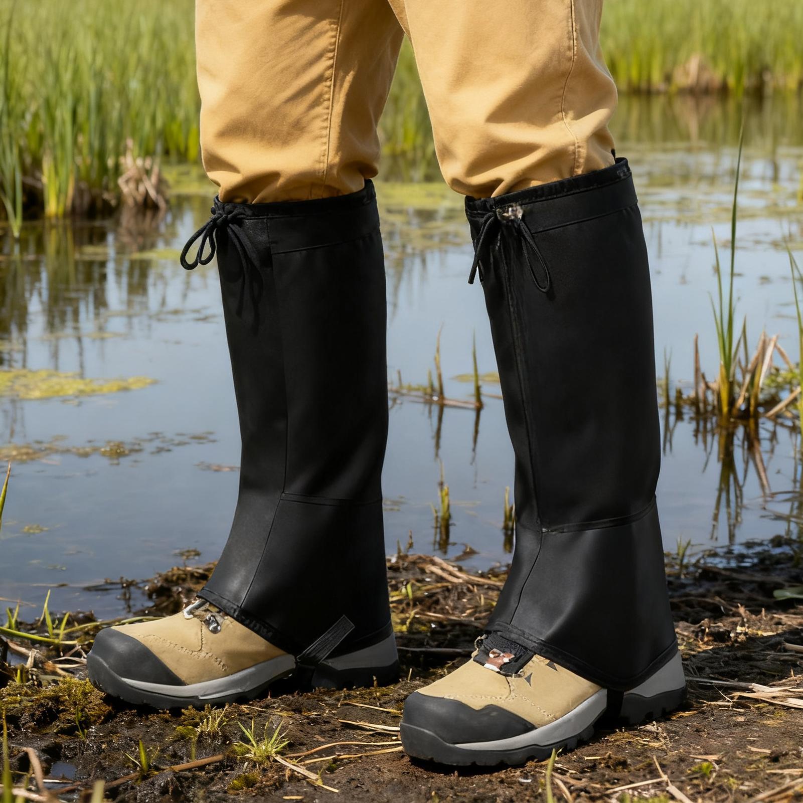 Running Gear Rain - Pelindung Kaki Anti Air untuk Hiking,