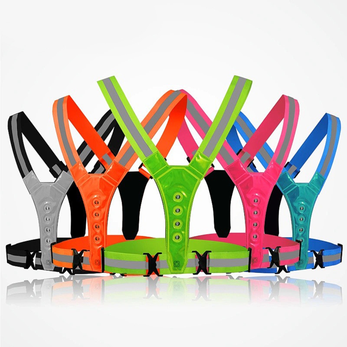 Running Gear For Winter - Rompi Keselamatan Lari & Bersepeda LED