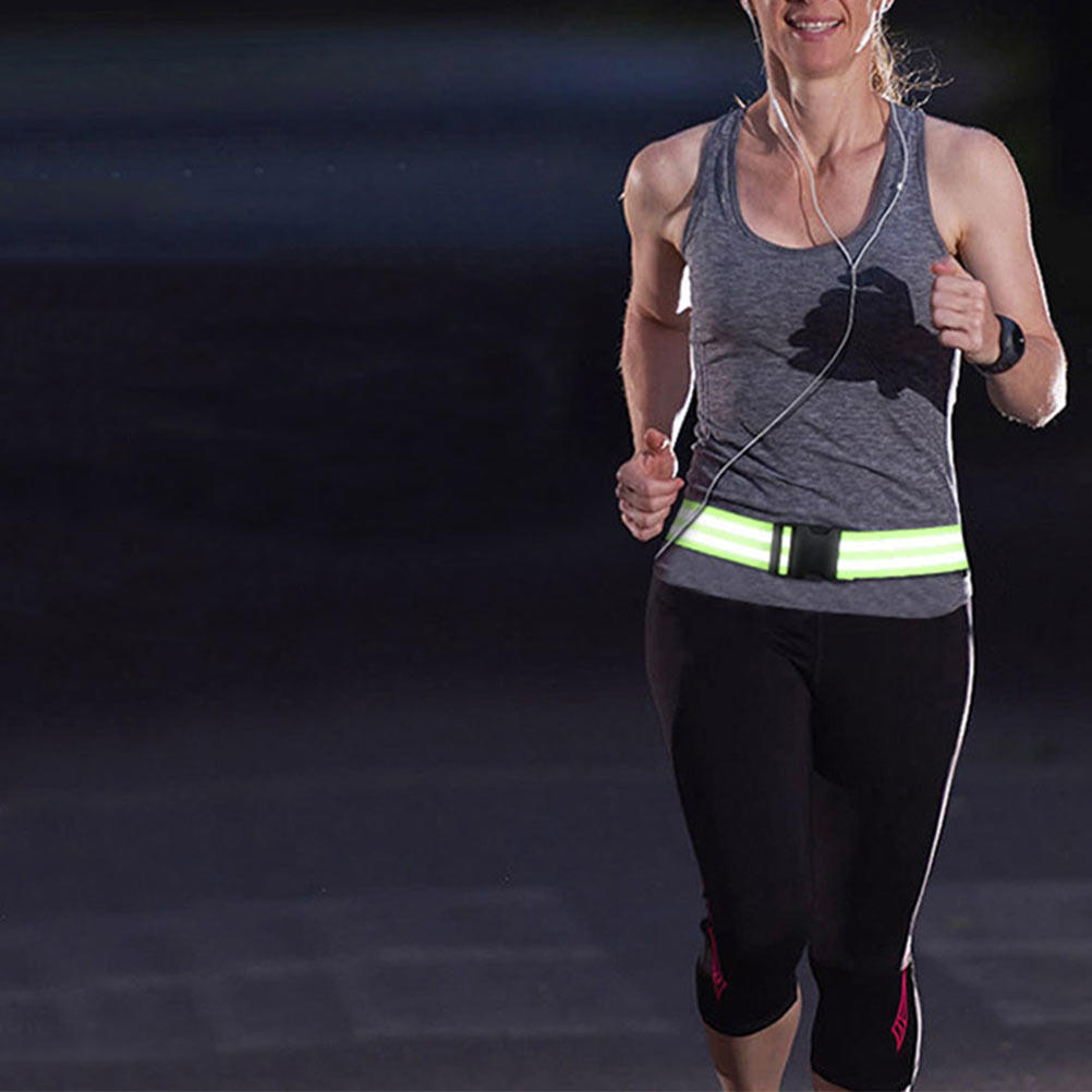 Running Visibility Gear - 2 Buah Sabuk Reflektif yang Keren
