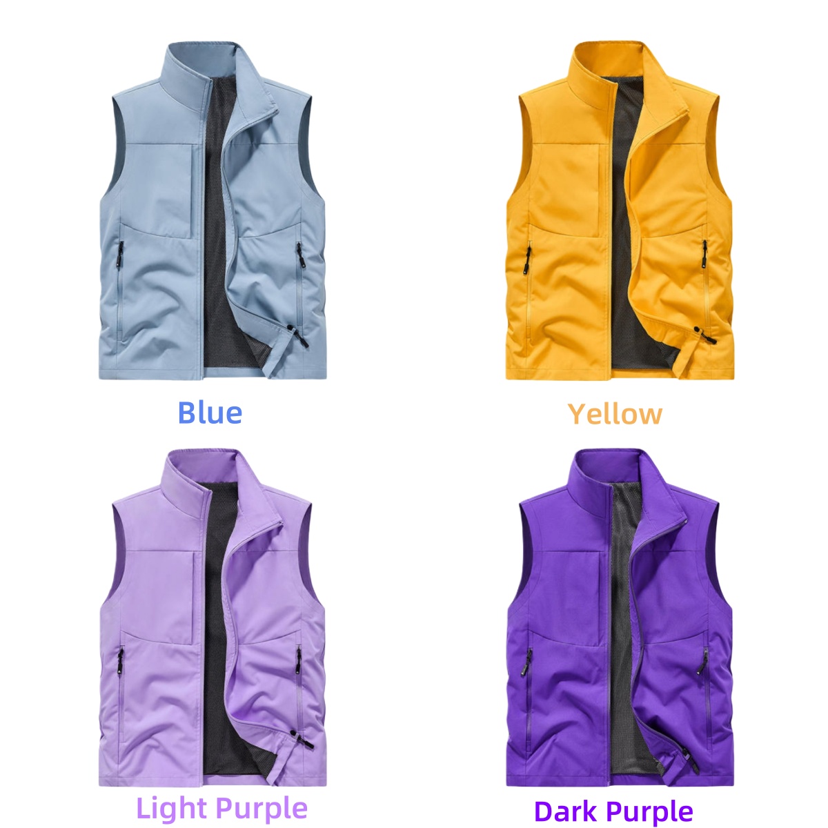 Reflective Running Jacket - Rompi Hiking Memancing Pria Tahan Air