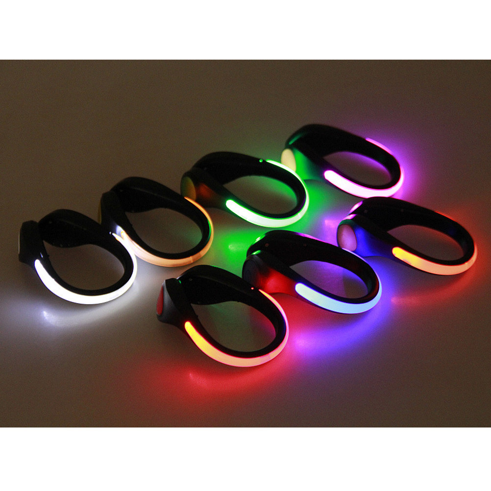 Running Visibility Gear - 1Pcs Lampu LED Jepit Sepatu untuk