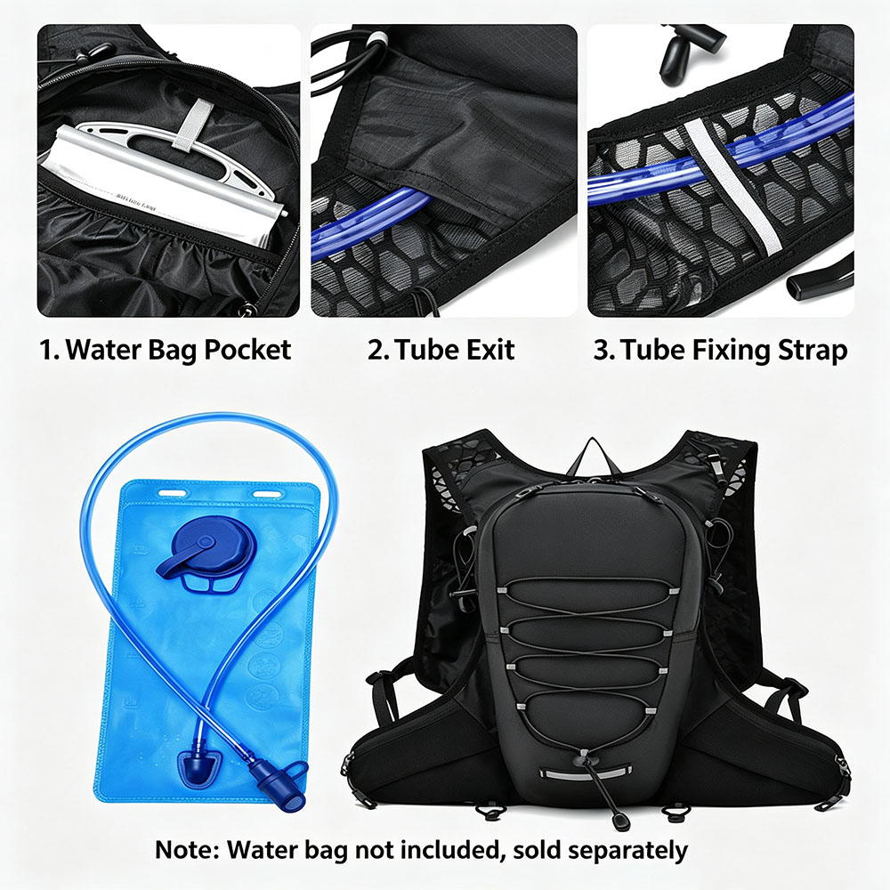 Ransel Lari Hidrasi Ringan Tah - Reflective Running Jacket ulasan dan harga