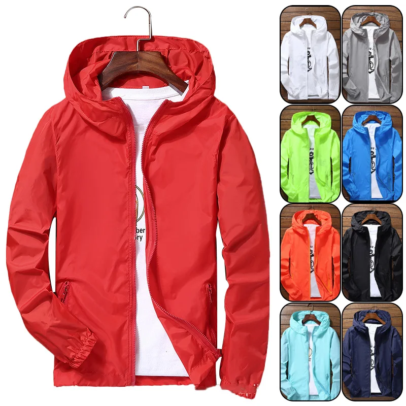 S-7XL Mantel Cepat Kering Taha - Running Gear Rain ulasan dan harga
