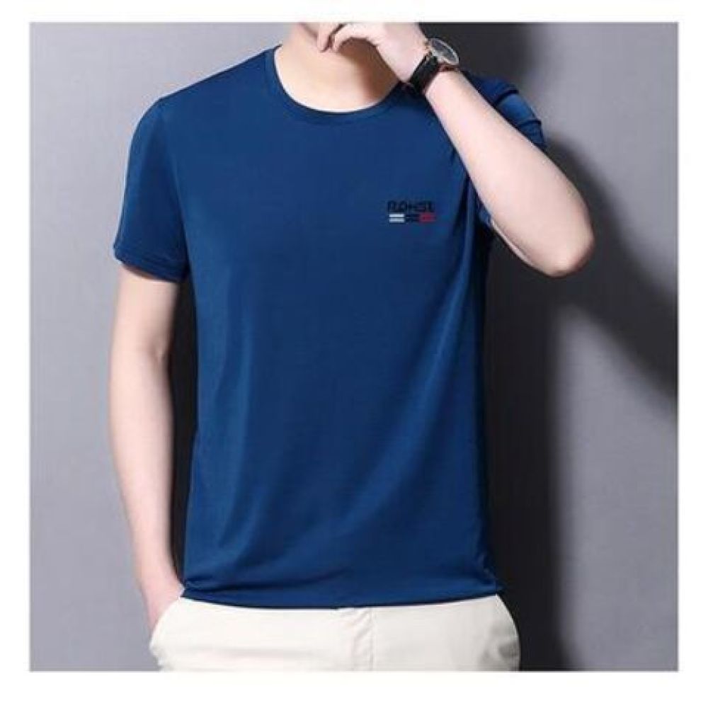 Kaos Pria Lengan Pendek, Bahan - Running Gear Plus Size ulasan dan harga