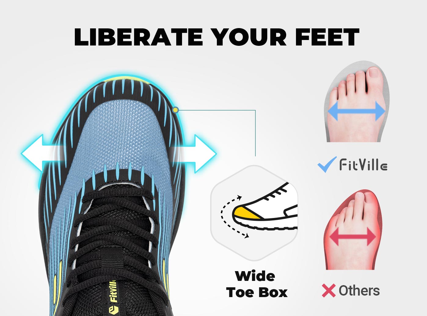 Sepatu Lari Trail Pria FitVill - Running Z ulasan dan harga