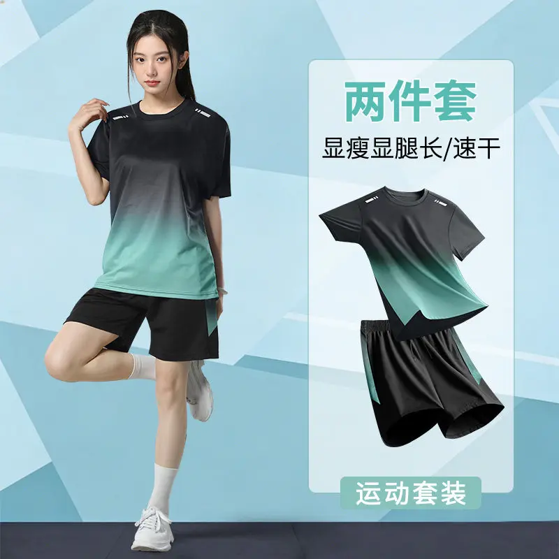 Set Lari Wanita 2 Potong untuk - Running Gear Plus Size ulasan dan harga