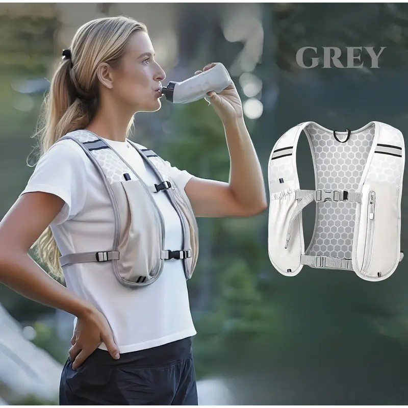 Rompi Lari Ringan dengan Kanto - Reflective Running Jacket ulasan dan harga