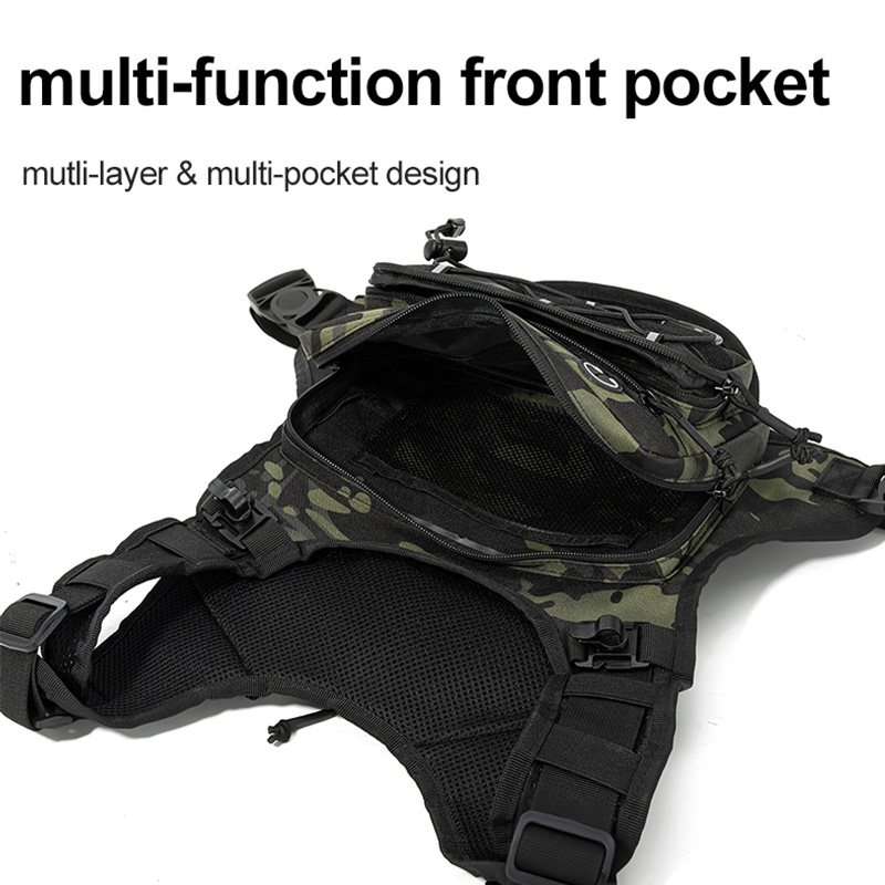 Tas Taktis Rompi Dada Depan un - Reflective Running Jacket ulasan dan harga